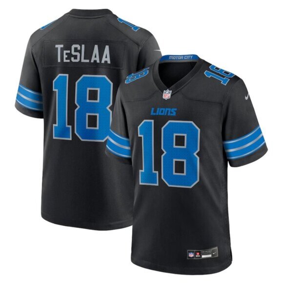 ✅Mens Kids Youths Isaac TeSlaa Black Jersey Stitched Vapor - Picture 1 of 1